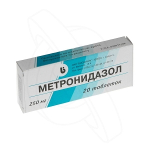 Медикаментозное лечение: Метронидазол
