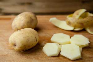 Маски из картофеля
