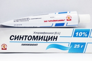 состав синтомициновой мази