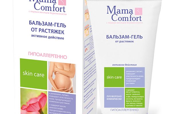 Крем и гель от растяжек при беременности Мама Комфорт: правила использования