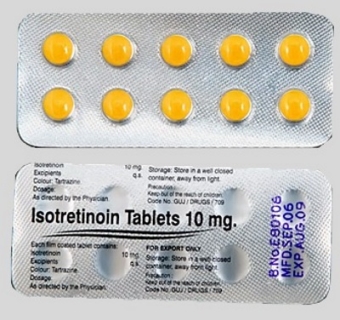 применение Изотретиноина от прыщей, препараты на его основе