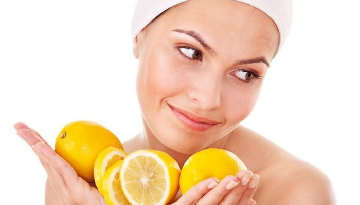 Отбеливающая маска с лимоном
