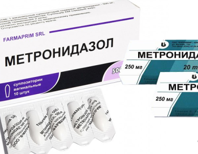 Эффективность различных форм метронидазола
