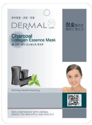 Dermal Charcoal Collagen Essence Mask