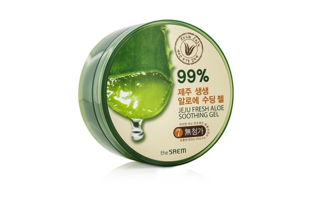 Корейский гель The Saem Jeju Fresh Aloe Soothing Gel